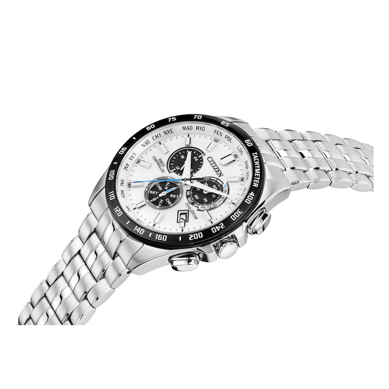 Citizen Atomic Time Men's Stainless Steel Bracelet Watch