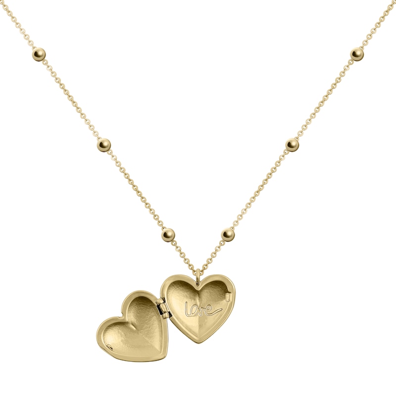 Main Image 2 of Radley 18ct Gold Plated Heart Locket Necklace
