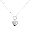 Thumbnail Image 1 of Radley Silver Tone Hanging Heart Pendant Necklace