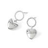 Thumbnail Image 2 of Radley Silver Tone Hanging Heart Earrings