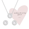 Thumbnail Image 2 of Radley Sterling Silver Cubic Zirconia Stone Set Necklace & Earring Gift Set