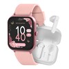 Thumbnail Image 1 of Reflex Active Series 17 Pink Strap Smart Watch & True Wireless Sound Earbud Set