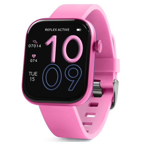 Reflex Active Series 40 Amoled Smart Aluminium Pink Strap Sm
