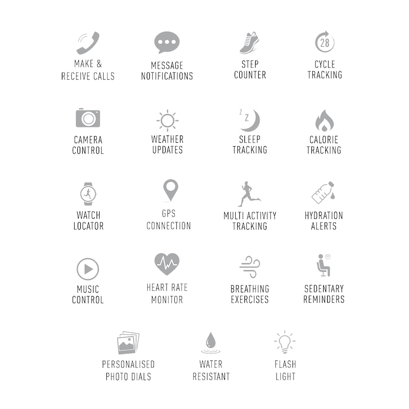 Main Image 4 of Reflex Active Series 17 Black Strap Smart Watch & True Wireless Sound Earbud Set