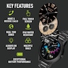 Thumbnail Image 2 of Reflex Active Series 31 Amoled Black Stainless Steel Strap Smart Watch