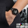 Thumbnail Image 3 of Reflex Active Series 31 Amoled Black Stainless Steel Strap Smart Watch