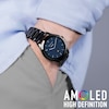 Thumbnail Image 4 of Reflex Active Series 31 Amoled Black Stainless Steel Strap Smart Watch