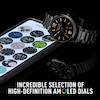 Thumbnail Image 5 of Reflex Active Series 31 Amoled Black Stainless Steel Strap Smart Watch