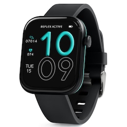 Reflex Active Series 40 Amoled Smart Aluminium Charcoal Strap Smart Watch