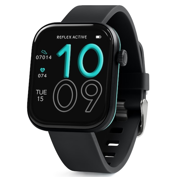 Reflex Active Series 40 Amoled Smart Aluminium Charcoal Stra