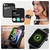 Thumbnail Image 3 of Reflex Active Series 40 Amoled Smart Aluminium Charcoal Strap Smart Watch