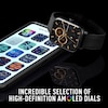 Thumbnail Image 4 of Reflex Active Series 44 Amoled Black Silicone GPS Sports Smart Watch