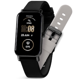 Reflex Active Series 53 Smart Black and Grey Interchangeable Strap Smart Watch