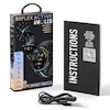 Thumbnail Image 6 of Reflex Active Series 54 Amoled GPS Black and Teal Strap Smart Watch