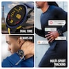 Thumbnail Image 2 of Reflex Active Series 54 Amoled GPS Blue and Yellow Strap Smart Watch