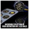 Thumbnail Image 4 of Reflex Active Series 54 Amoled GPS Blue and Yellow Strap Smart Watch