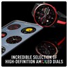 Thumbnail Image 4 of Reflex Active Series 54 Amoled GPS Black and Red Strap Smart Watch