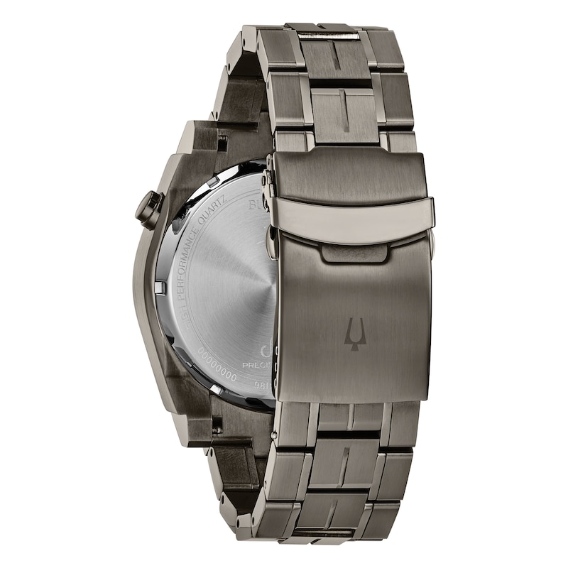 Bulova Icon High Precision Men's Grey Ip Bracelet Watch
