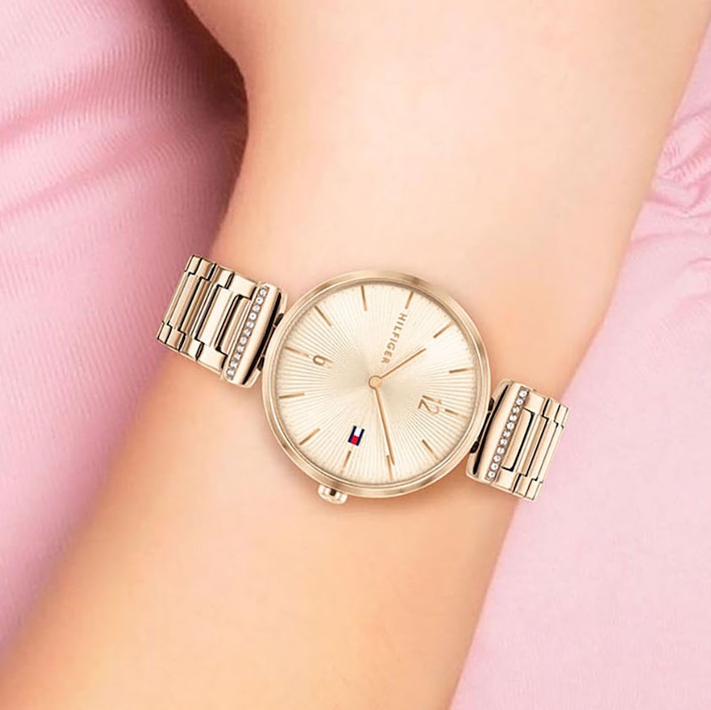 Main Image 4 of Tommy Hilfiger Ladies' 32mm Rose Gold Tone Bracelet Watch