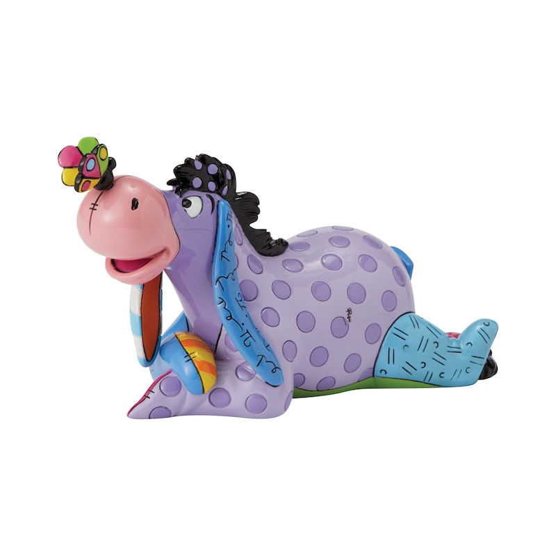 Main Image 1 of Disney Britto Eeyore Butterfly Mini Figurine