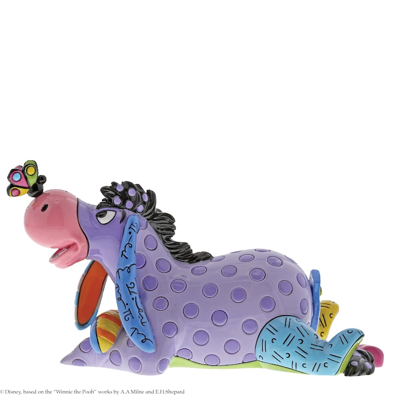 Main Image 2 of Disney Britto Eeyore Butterfly Mini Figurine
