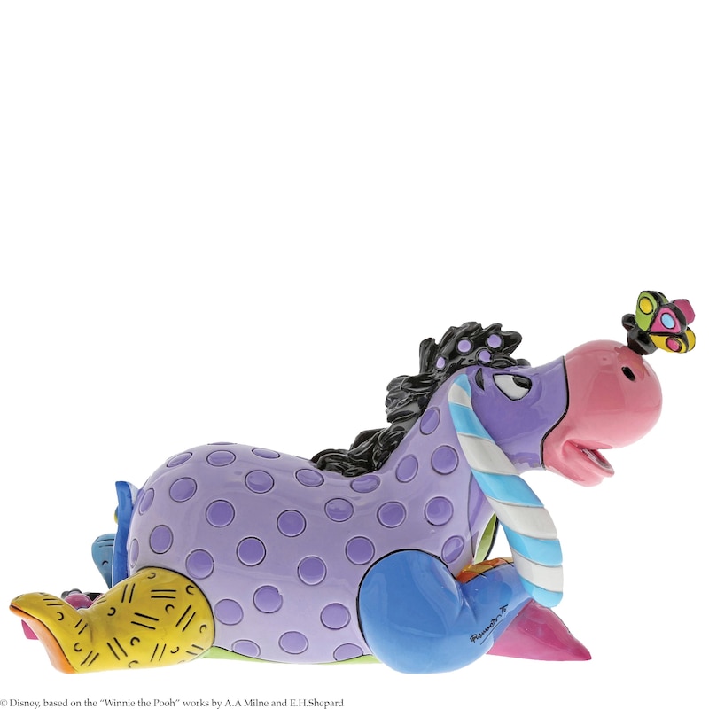 Main Image 4 of Disney Britto Eeyore Butterfly Mini Figurine