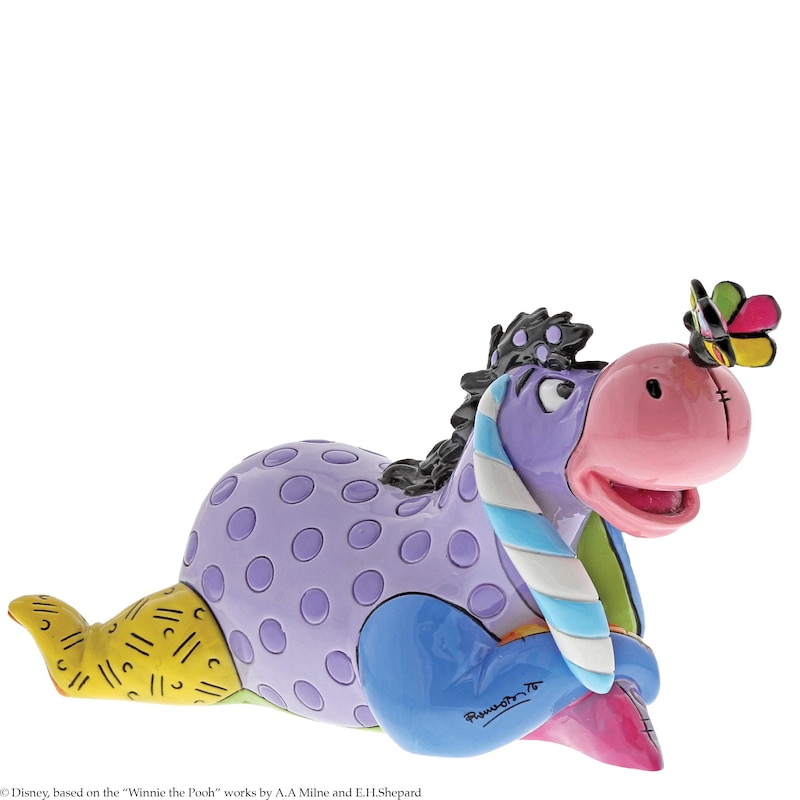 Main Image 5 of Disney Britto Eeyore Butterfly Mini Figurine
