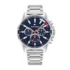 Thumbnail Image 1 of Tommy Hilfiger Men's Navy Dial Stainless Steel Bracelet Watch