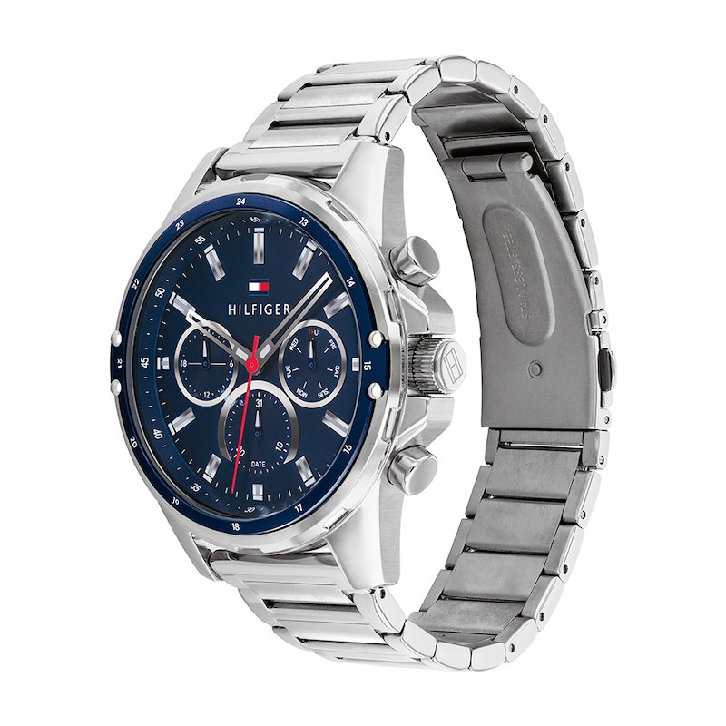 Main Image 2 of Tommy Hilfiger Men's Navy Dial Stainless Steel Bracelet Watch