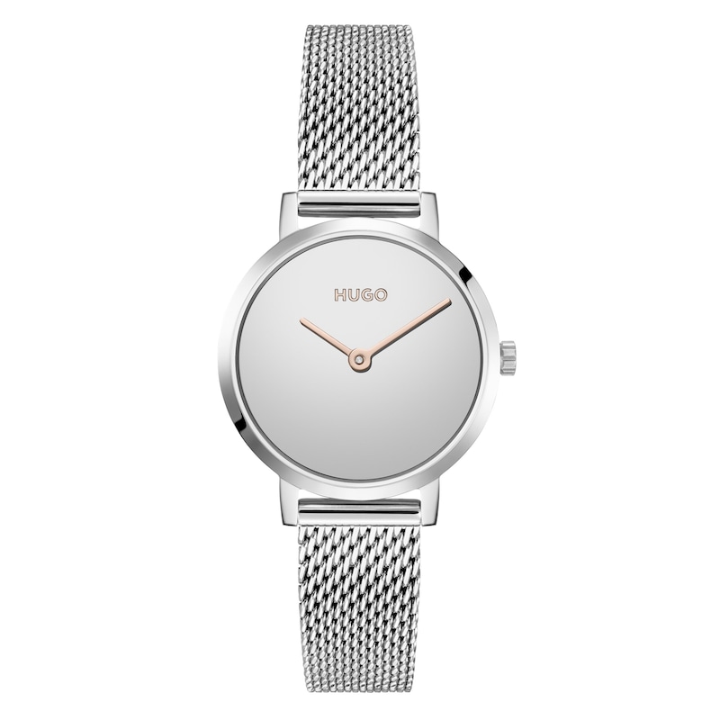 Main Image 1 of HUGO #CHERISH Ladies' Stainless Steel Mesh Bracelet Watch