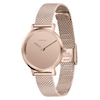 Thumbnail Image 1 of HUGO #CHERISH Ladies' Rose Gold Tone Mesh Bracelet Watch