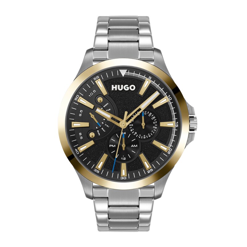 HUGO #LEAP Men's Stainless Steel Bracelet Watch