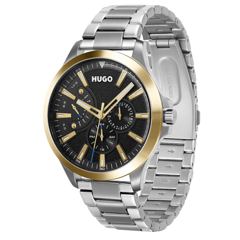 Main Image 2 of HUGO #LEAP Men's Stainless Steel Bracelet Watch