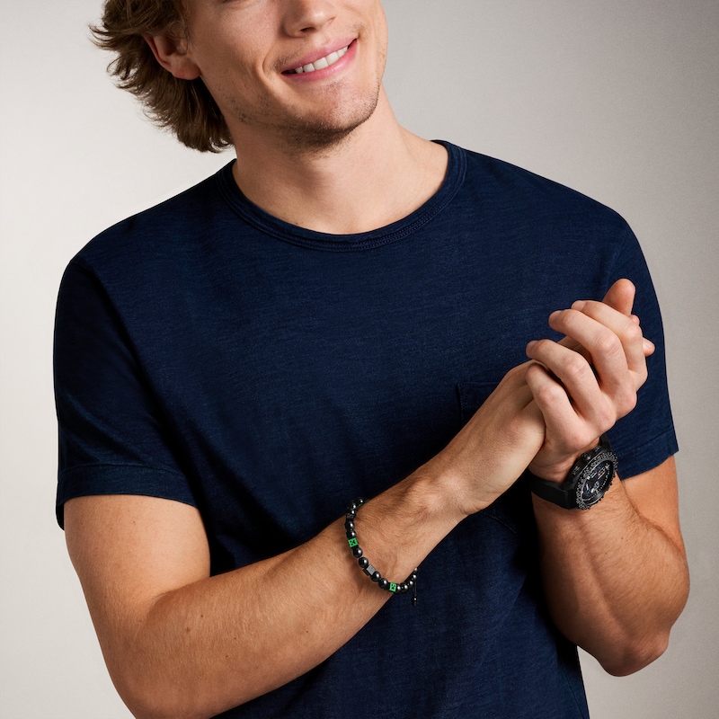 Main Image 4 of Fossil Men's Minecraft x Fossil Special Edition Beaded Bracelet