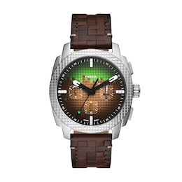 Fossil Men's Minecraft x Fossil Limited Edition Grass Block Stainless Steel Watch