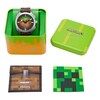 Thumbnail Image 6 of Fossil Men's Minecraft x Fossil Limited Edition Grass Block Stainless Steel Watch