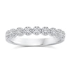 Thumbnail Image 1 of Perfect Fit 9ct White Gold Vintage Round Eternity 0.20ct Diamond Ring