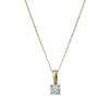 Thumbnail Image 1 of 9ct Gold Diamond Pendant Necklace