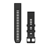 Thumbnail Image 1 of Garmin Fenix 8 Quick Fit 22mm Black/ Pebble Grey Silicone Strap