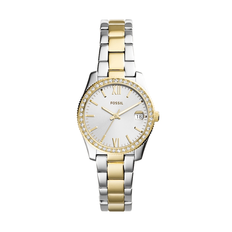 Main Image 1 of Fossil Scarlette Mini Ladies Two Tone Bracelet Watch