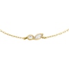 Thumbnail Image 2 of Fossil Women's Ellis Toi Et Moi Gold Tone Station Bracelet