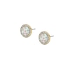 Thumbnail Image 2 of Fossil Women's Classic Mother of Pearl Gold Tone Stainless Steel Stud Earrings