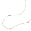 Thumbnail Image 4 of Fossil Women's Ellis Toi Et Moi Gold Tone Station Necklace
