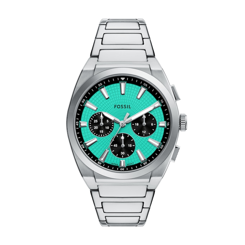 Main Image 1 of Fossil Everett Men's Chronograph Stainless Steel Bracelet Watch