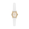 Thumbnail Image 1 of Michael Kors Lexington Women's White Leather Strap Watch
