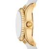 Thumbnail Image 2 of Michael Kors Lexington Women's White Leather Strap Watch