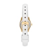 Thumbnail Image 3 of Michael Kors Lexington Women's White Leather Strap Watch