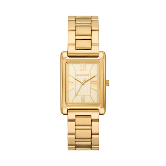 Michael Kors Essex Women's Gold Tone Stainless Steel Bracelet Watch