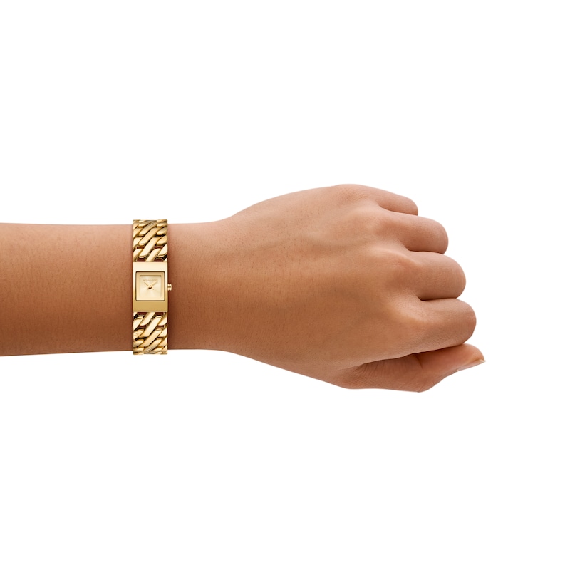 Main Image 4 of Michael Kors Darrington Women's Gold Tone Stainless Steel Bracelet Watch