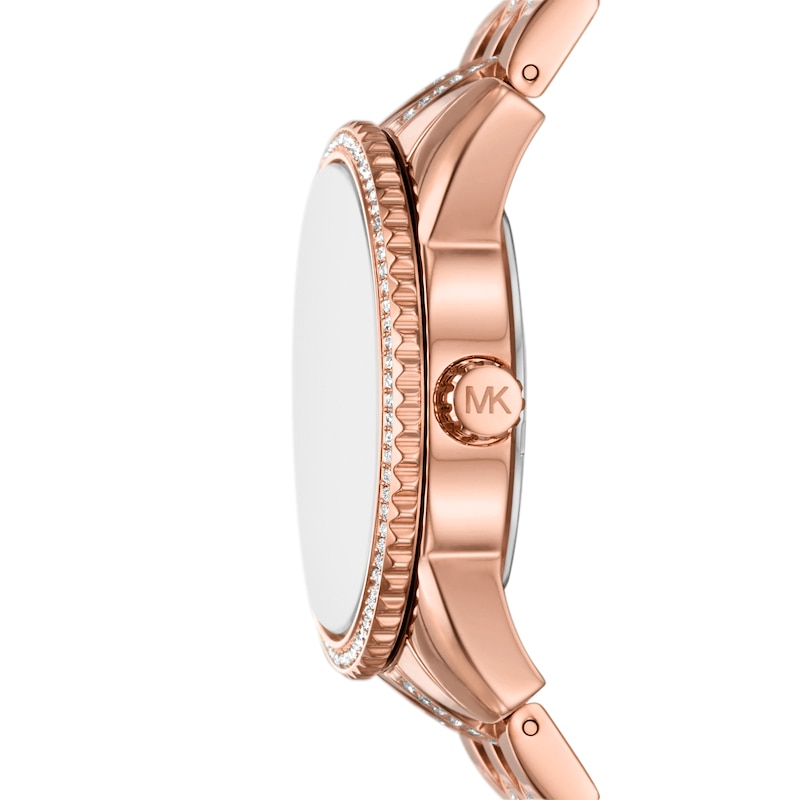 Main Image 2 of Michael Kors Ritz Women's Rose Gold Tone Stainless Steel Bracelet Watch